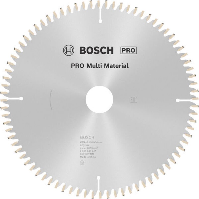 Pro MultiMat KSB,216x2.5x30mm,T80 - 2608640447 - Bosch
