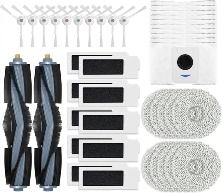 Für Bork V830, V831 Bürstenfilter Mopp Staubbeutel Vakuumteile