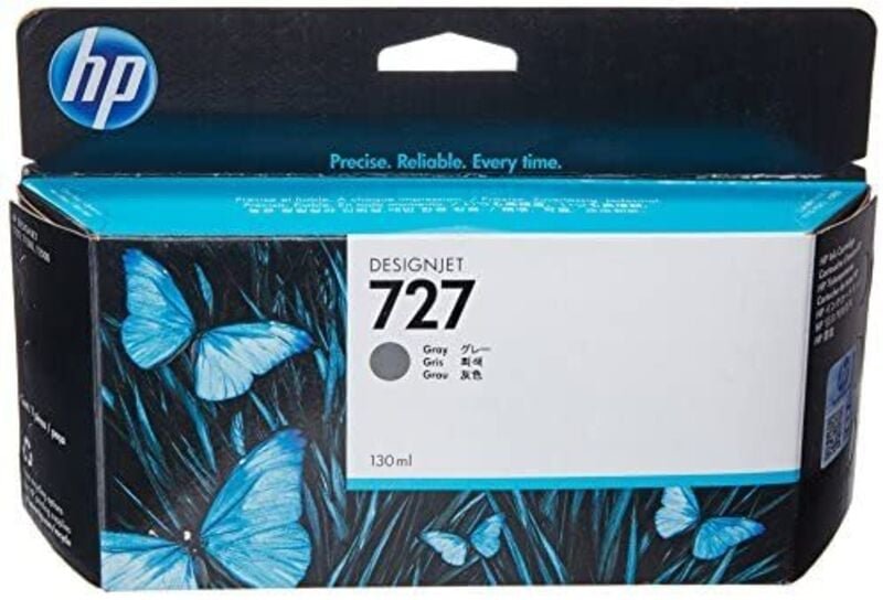 HP 727 130-ml Gray DesignJet Ink Cartridge Druckerpatrone 1 Stück(e) Original