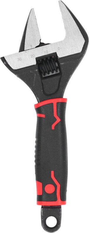 FTVOGUE Verstellbarer Maulschlüssel mit breiter Maulöffnung, CR V Stahlschlüssel, 6 Zoll verstellbarer Maulschlüssel mit...