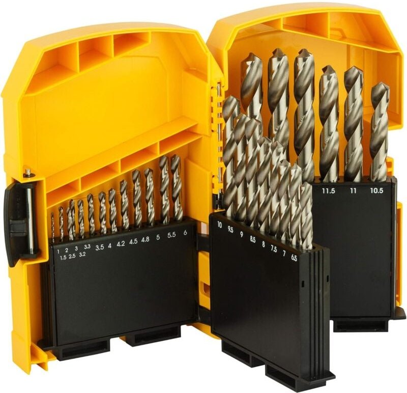 DT5929-QZ Bit-Set hss-g din 338 29-teilig, Metall - Dewalt