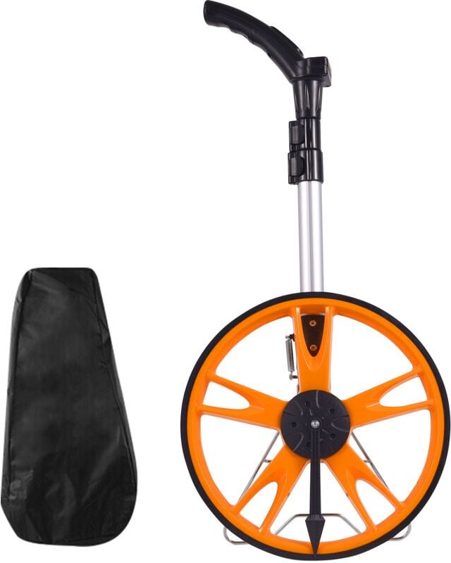 Mophorn-Messrad, 317,5 mm Durchmesser, 1040–710 mm Teleskop, 0–99999 ft/m, mit Tragetasche, zur Messung von Rasen-, Hart...