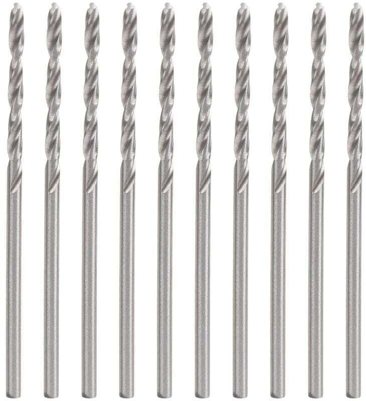 KZQ - 10 Stück HSS-Spiralbohrer, Schnellarbeitsstahl, gerader Schaft, 1,75 mm, für Industriebedarf