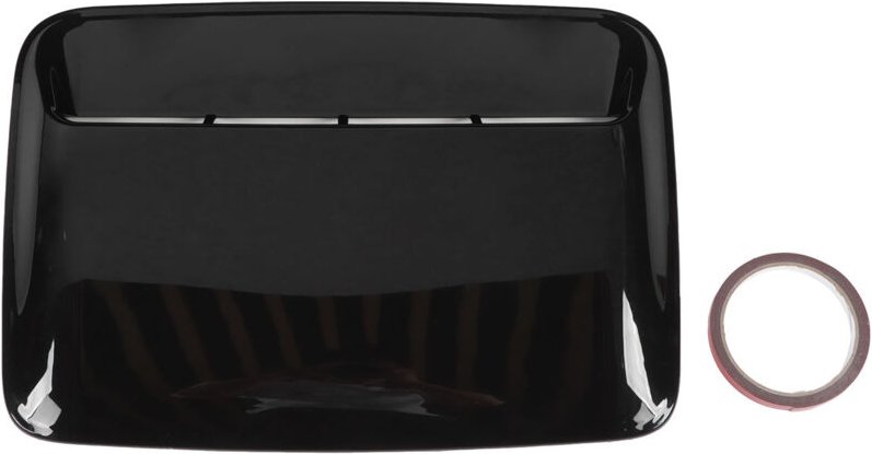 Evonecy Motorhauben-Lufteinlassgitter, universelle Motorhauben-Lufteinlassabdeckung für Fahrzeugmodifikationen (glänzend...