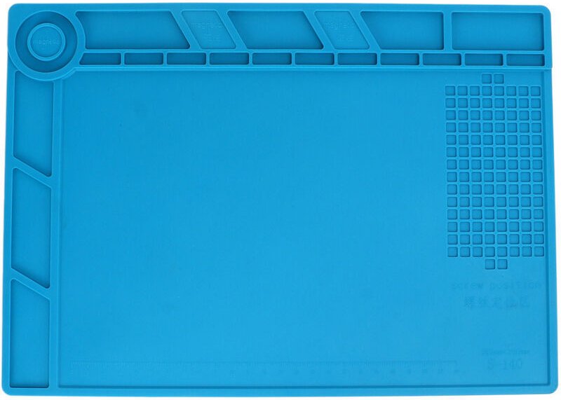 Wärmeisolierende Silikon-Reparaturmatte, antistatische magnetische Absorptions-Elektronik-Wartungsmatte