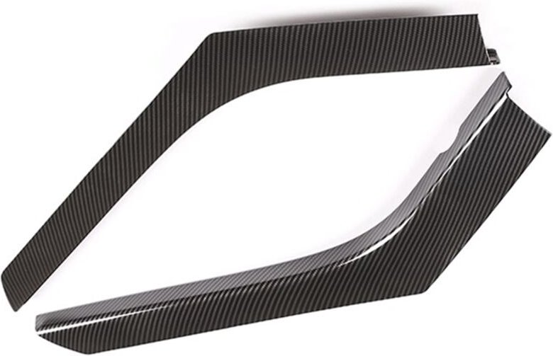 Tlily - Auto Mittel Konsole Gang Schalten Seite Dekoration Streifen für Range Evoque 2012-2018 (Kohle Faser)