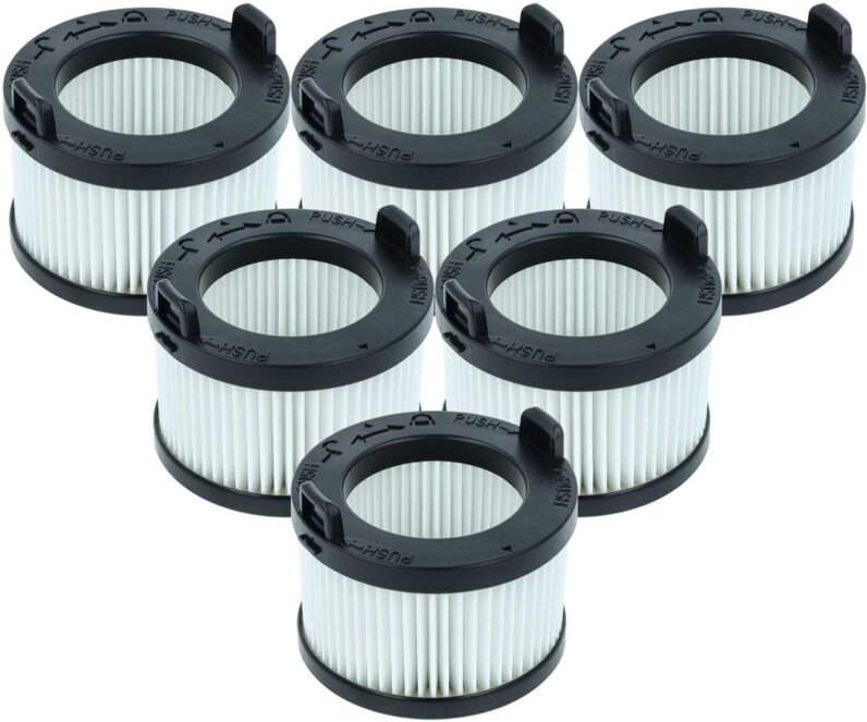vhbw Filterset 6x Staubsaugerfilter kompatibel mit Redkey F10 Akku-Staubsauger - Hauptfilter
