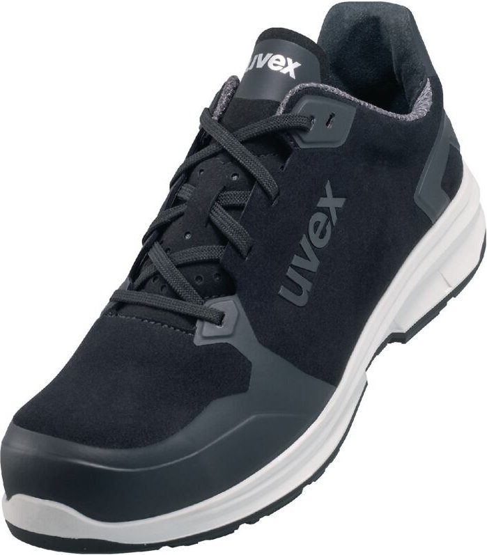 Uvex - 1 sport Sicherheits-Halbschuh Gr.38 W11 S3 esd src schwarz/weiß 6596.2