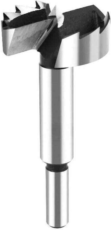 40-mm-Forstnerbohrer für Holz, HPHOPE Professional Forstnerbohrer Ø 40 mm, Länge 90 mm, Bohrer mit Rundschaft