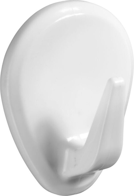 Klebehaken 30 x 38 x 32 mm weiß - 2 Stück Haken - Hettich