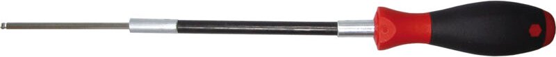 Stiftschlüssel Sechskantschlüssel flexibler Schaft 4,0x340 mm mit Kugelkopf - Wiha