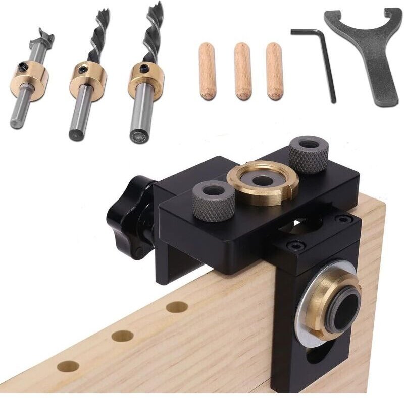 Werkzeug, 1A, Schablone – Holzbohrschablone