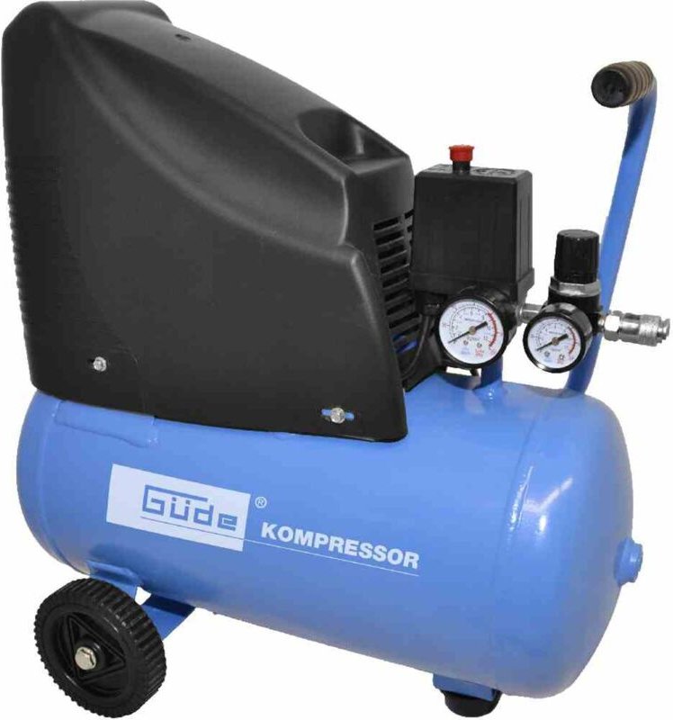 Güde Kompressor Kolbenkompressor 24l 8 bar Druckluftkompressor ölfrei 230V