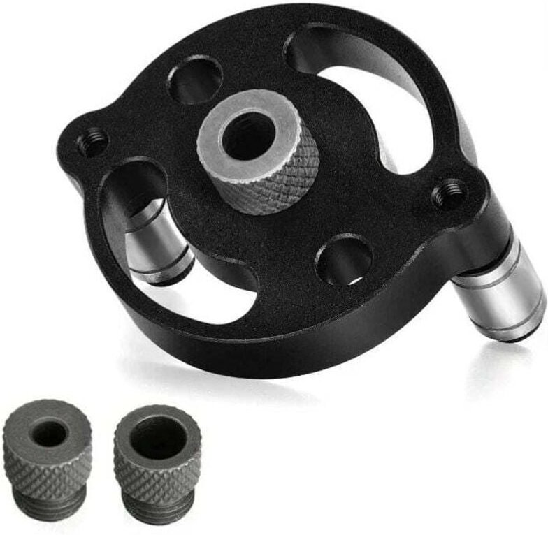 Taschenlochlehre für die Holzbearbeitung, 6/8/10 mm, selbstzentrierende Bohrlehre für die vertikale Positionierung, Bohr...