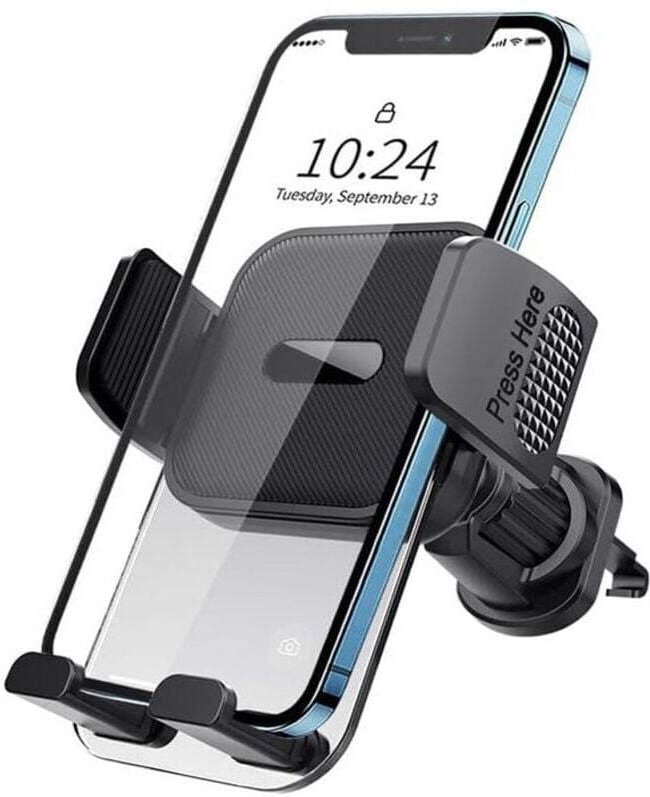 Verstellbare und um 360 Grad drehbare Handyhalterung für die Lüftungsschlitze im Auto, für Ford KA+ Schrägheck (2016-202...