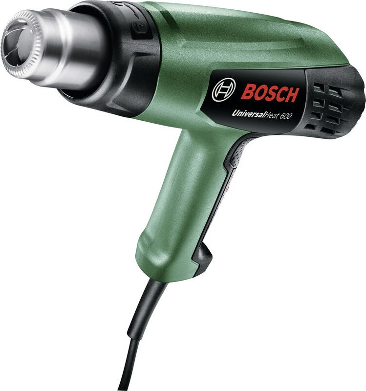 Bosch - Universal Heat 600 Heißluftgebläse mit Zubehör 06032A6102