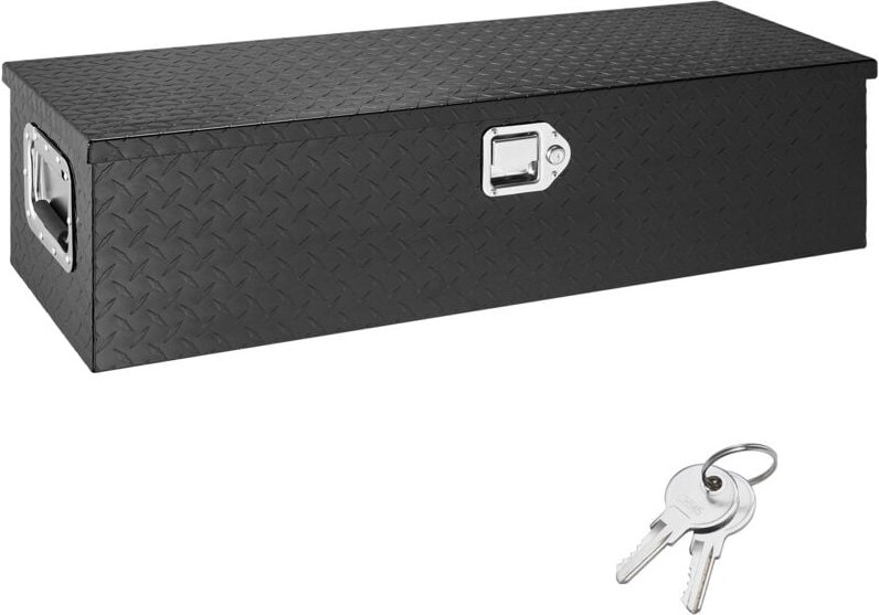 Mophorn 39"x13"x10" Hochleistungs-Werkzeugkasten aus Aluminium, Diamantplatte, mit seitlichem Griff und Verriegelungssch...