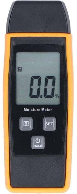 Hochpräzises Holzfeuchtemessgerät, tragbarer digitaler Feuchtigkeitsdetektor, leicht ablesbar, für den Holzbau, Holzfeuc...