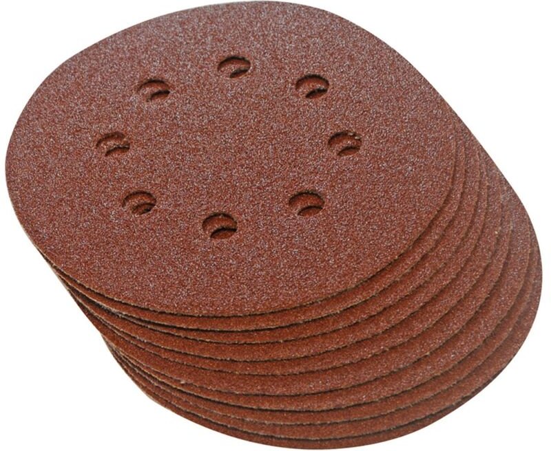 Schleifscheiben mit Perforation und Selbsthaftung - 150 mm - 10 Stück Körnung 60