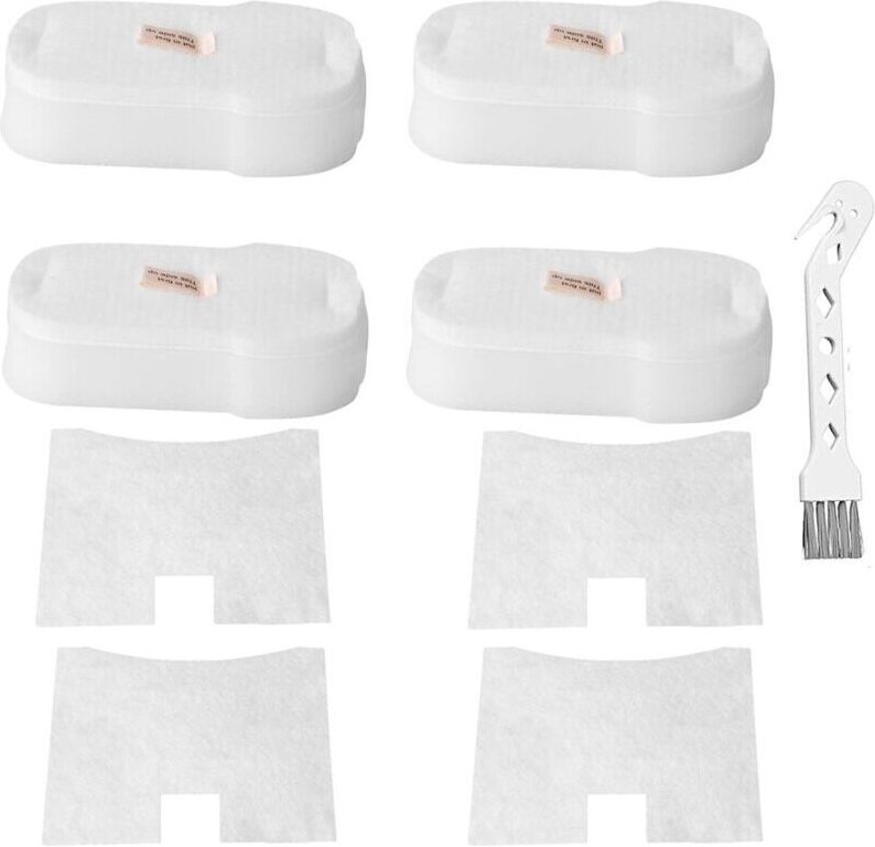 Ersatzfilter für Shark Stratos HZ3000 HZ3002 HZ3002C QS3000QBK ultraleichten kabelgebundenen Staubsauger, 4-Säulen-Motor...