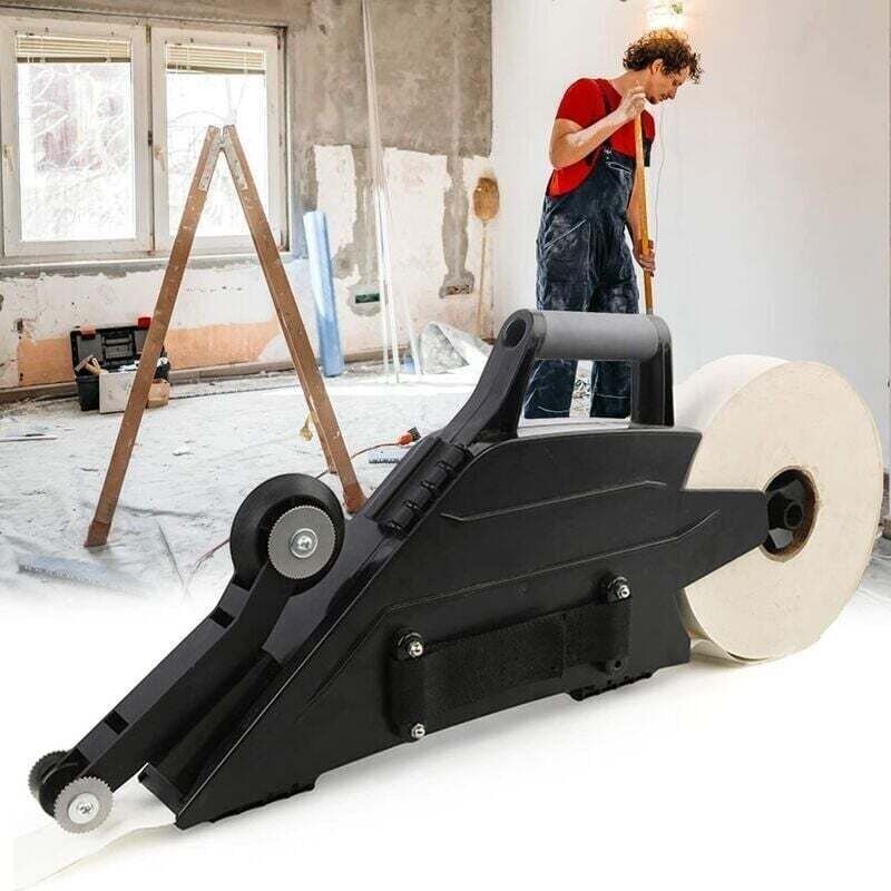 Outil De Rubanage Noir Banjo Pour Cloison Seche Avec Roue À Rouleaux D'angle Intérieur Réversible - Kit De Construction ...