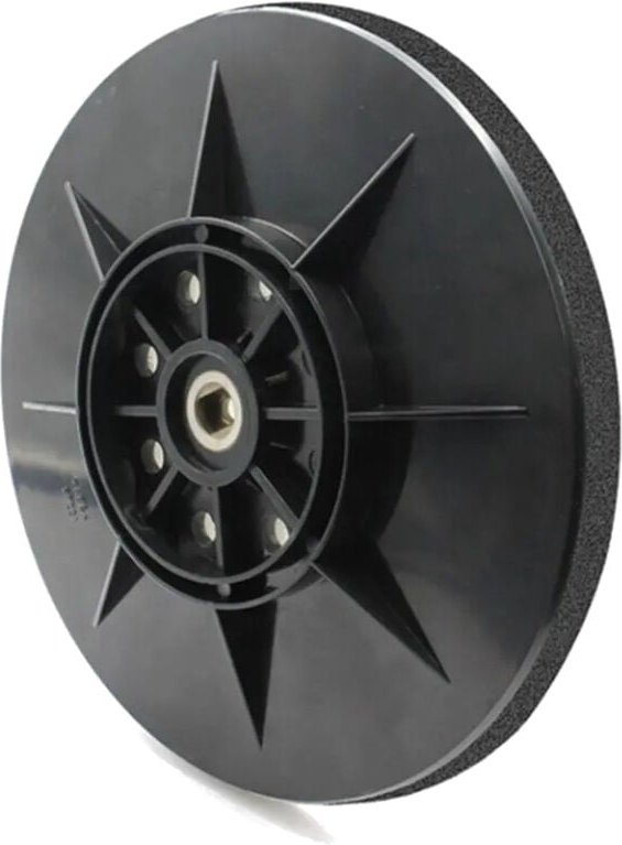 8-Loch Schleifteller / Stützteller / Kletteller 225mm für Einhell 4259965, Matrix dws 600-1 710, Apex 710 Watt Langhalss...