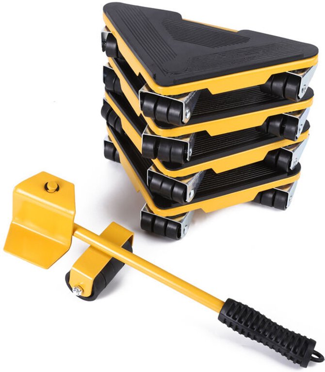 Schwerlast-Möbelheber, Möbelumzugsset, Möbeltransporter, Möbelumzugssystem mit Rädern, kann um 360 Grad gedreht werden, ...