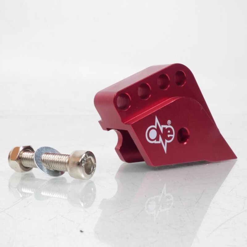 stoßdämpfererhöhung hinten one für roller peugeot 50 trekker rot