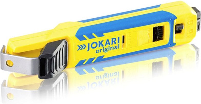 Jokari - 70000 System 4-70 Abisoliermesser Geeignet für Rundkabel, Feuchtraumkabel 8 bis 35 mm