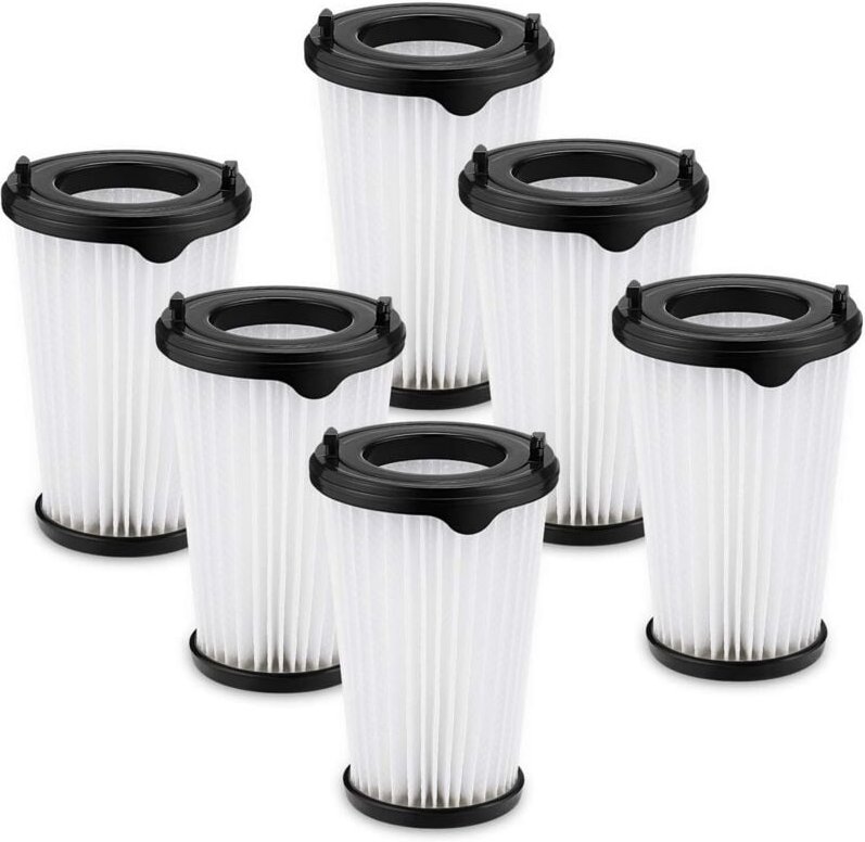 6 Stück CX7 & QX8 Filterset Kompatibel mit aeg Staubsaugern der Modelle aeg CX7-2 & QX8, HEPA-Ersatzfilter Passend für C...