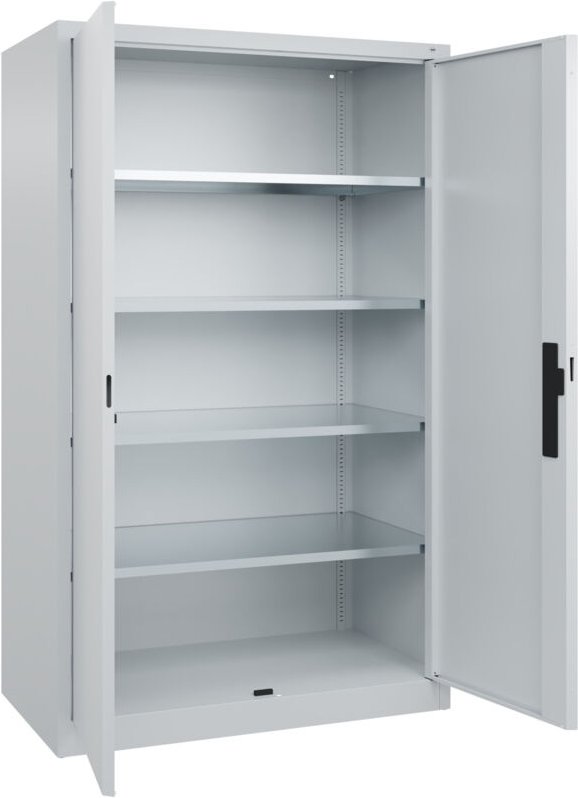 C+p Flügeltürenschrank Serie 89, 1950x1200x600mm, 7035/7035