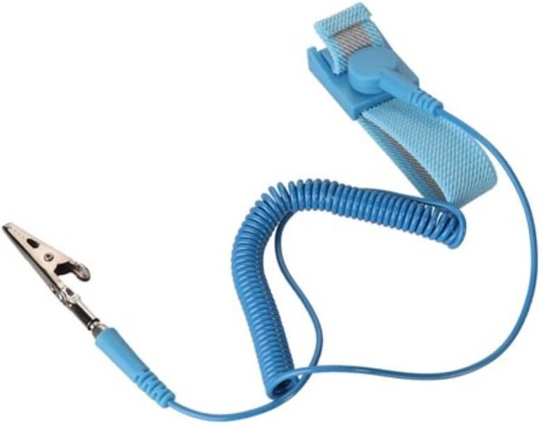 Antistatik-armband - elastisch - längenverstellbar - blau