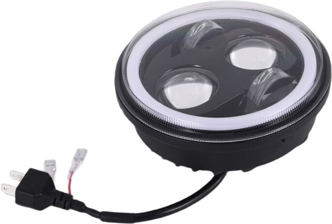 Tlily - 5.75 led Scheinwerfer, 5-3/4 Motorrad Scheinwerfer mit WeißEm drl für Sportster Iron 883 Dyna Street Bob