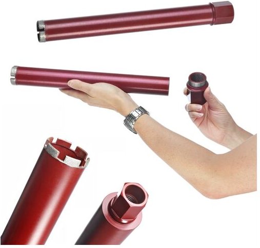 Kernbohrer Diamant ø 44 mm Diamantbohrkrone für Kernbohrgerät Bohrkrone Nassbohrkrone - Melko