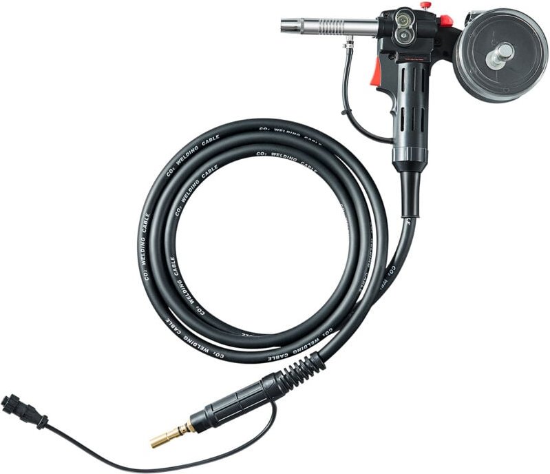 Mophorn - 100-Ampere-Spool Gun mit 10-Fuß-Kabel – Kompatibel mit Hobart Handler 210 mvp Mig-Schweißgeräten. Ideal für 0,...