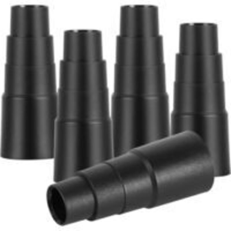 Schlauchadapter für Staubsauger, 5er-Set Universaladapter für Schleifmaschinen, Stichsägen, Winkelschleifer und Absaugge...