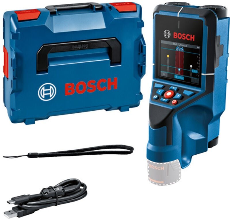 Bosch Ortungsgerät Wallscanner D-tect 200 c ohen Akku und Ladegerät in l-boxx