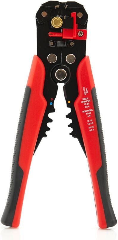 Isolierungs- und Kabelabisolierer mit Durchmessern von 0,2–6 mm (24–10 AWG)