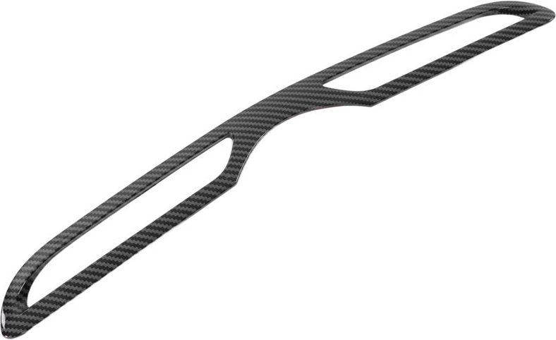EBTOOLS Carbonfaser-Armaturenbrett-Lüftungsgitter für F55 F56 F57 Heckklappe - Einfache Montage und Radius.