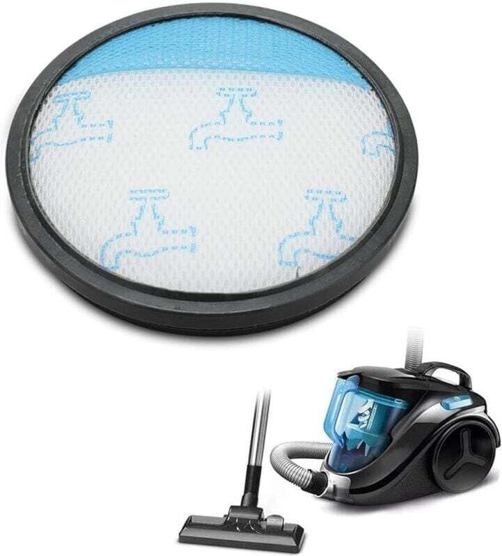 Staubsaugerfilter, 2er-Pack waschbare Filter für Rowenta Compact Power Cyclonic Staubsauger, Ersatzfilter kompatibel mit...