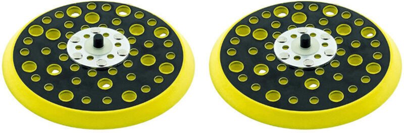 150 mm 5/16 Gewinde 52 Loch Schlaufen-Stützteller kompatibel mit Mirka (2 Stück)