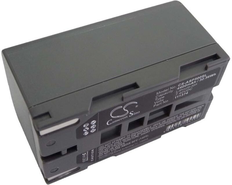 Vhbw - 1x Akku kompatibel mit AshTech ProFlex 500, 800 Messgerät (4400 mAh, 7,4 v, Li-Ion)