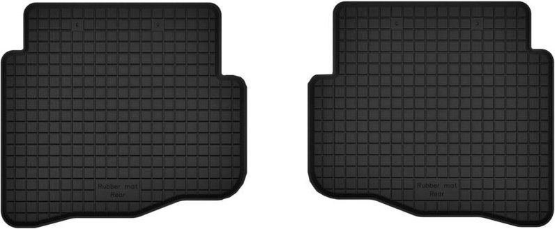 Gummimatten hinten (2 Stück), universelle Passform: Land Rover Velar SUV (2017-)