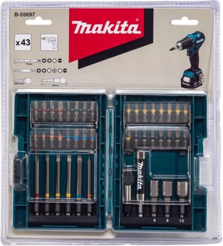 B-55697 Bit-Set 43tlg - Makita