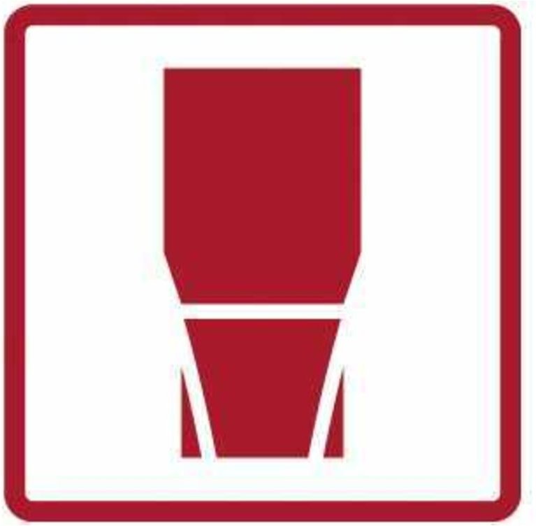 L+ R91250056 Maurermeißel 8-kant 350x26 mm Schaft-Ø 18 mm