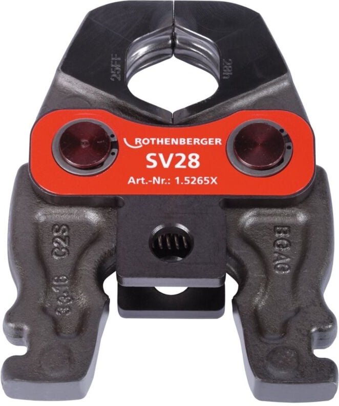 Rothenberger - Compact sv 28 Pressbacke 28 mm ( 015265X ) für Pressmaschinen mit 19 kN
