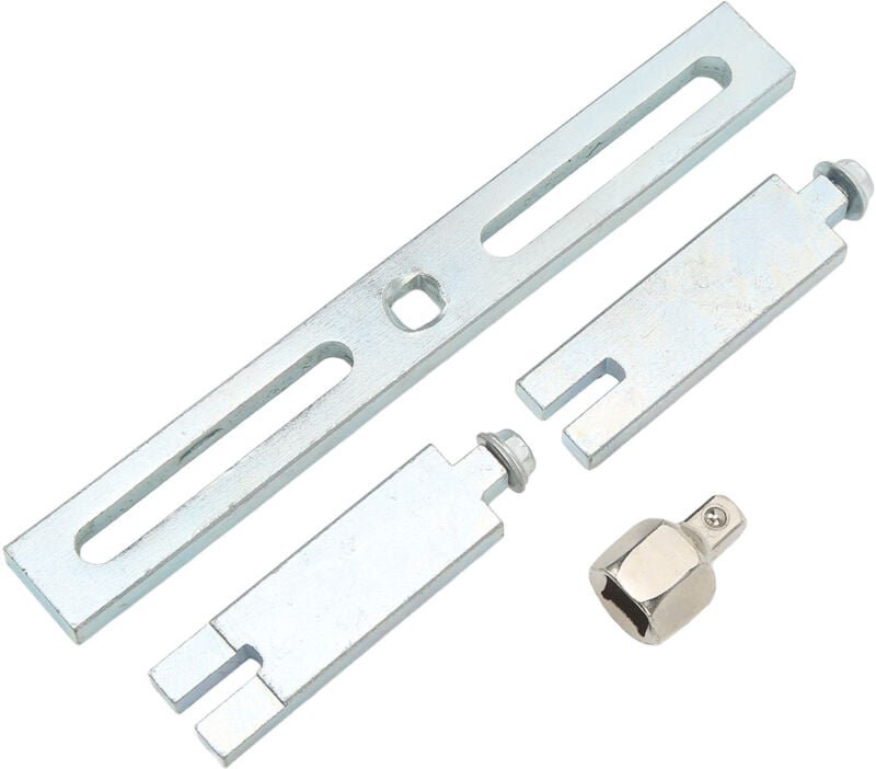 Werkzeug zum Ausbau der Kraftstoffpumpe, universeller, verstellbarer Kraftstoffpumpendeckelschlüssel aus Metall zum Entf...