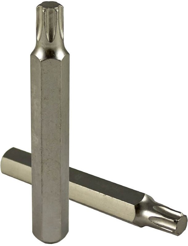 Torx-Schraubendreherbit verchromt (Ø 50 - Mund 75 mm.) JBM10405