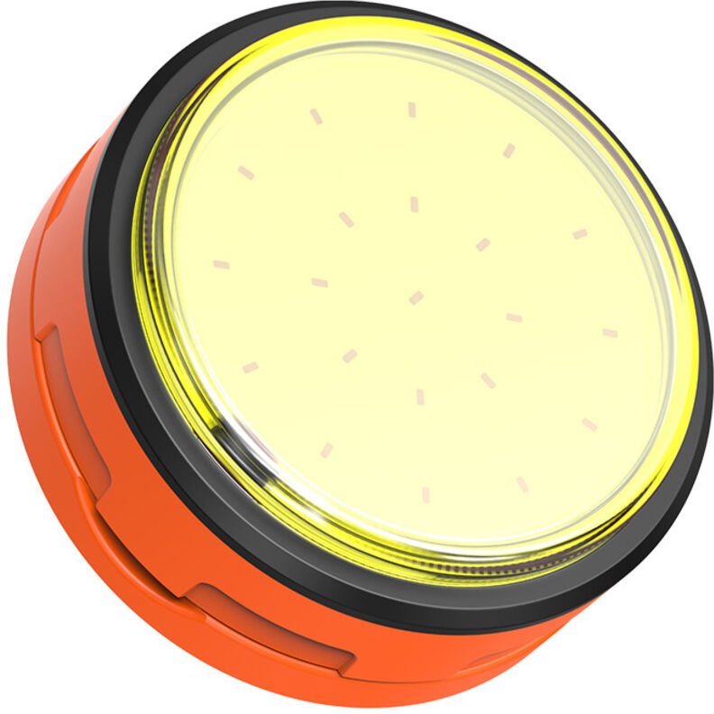 Lampe de camping LED 3 pièces Lampe de tente magnétique étanche rechargeable par USB, idéale pour la randonnée, la pêche...