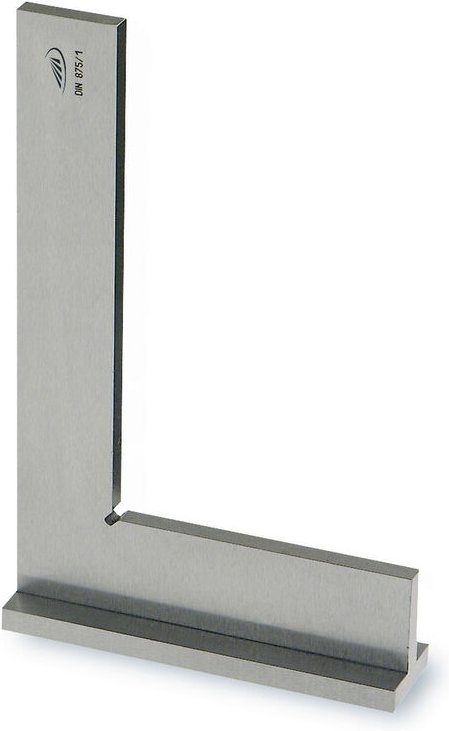 Helios Preisser - Anschlagwinkel gg 1 (rostfreier Stahl, din 875, 75x50 mm)